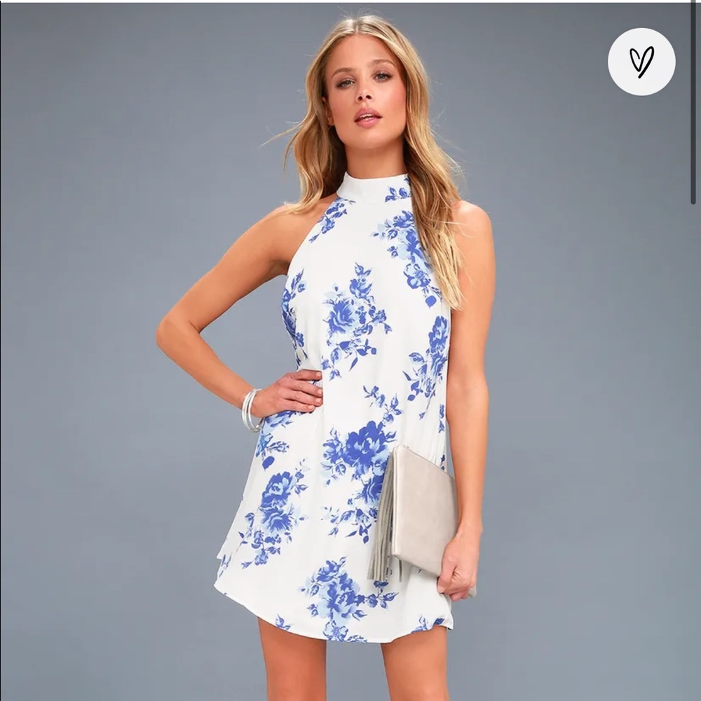 Lulu’s Darling Dearest Floral Swing Dress